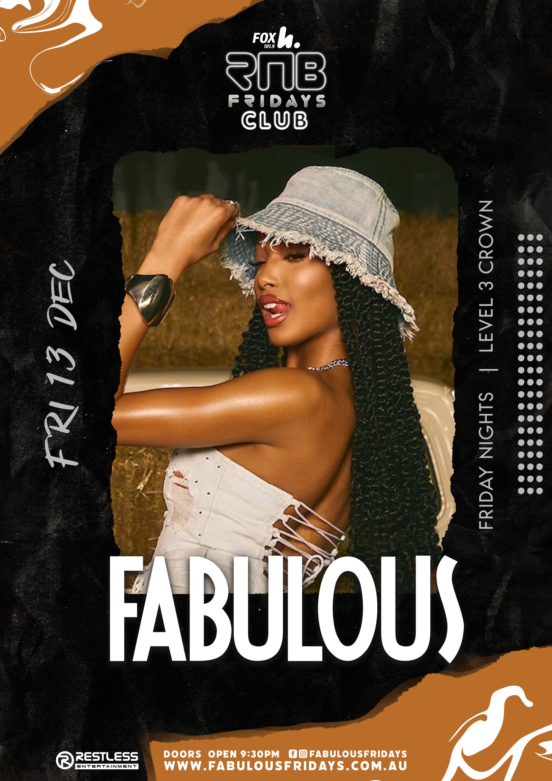 Fabulous RnB Fridays – Level 3 Crown